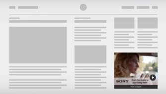 라이트박스 광고 작은 예