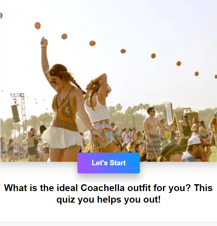 test de recomandare pentru comerț electronic evenimente de tendință