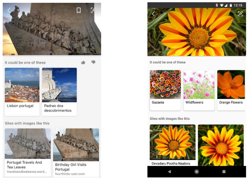 tendințele de marketing Bing căutare vizuală
