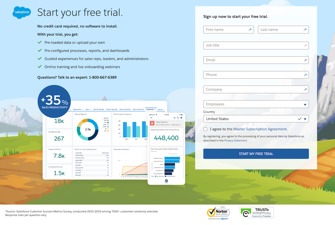 indicatori de securitate ai paginii de destinație