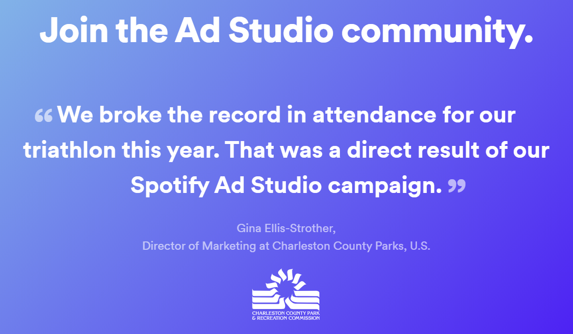 tehnici de pagină de destinație mărturie Spotify