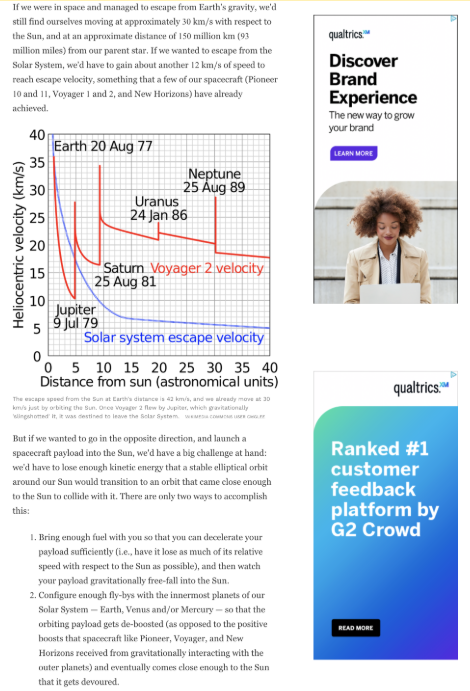 ตัวอย่างโฆษณาแบบดิสเพลย์กำหนดเป้าหมายใหม่ของ Qualtrics