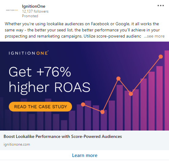 suggerimenti per la generazione di lead Offerta promossa da LinkedIn