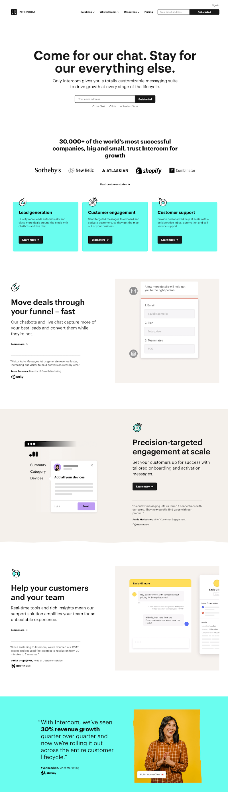 หน้าแรกของอินเตอร์คอม