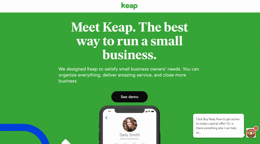 Keap 重定向登陆页面