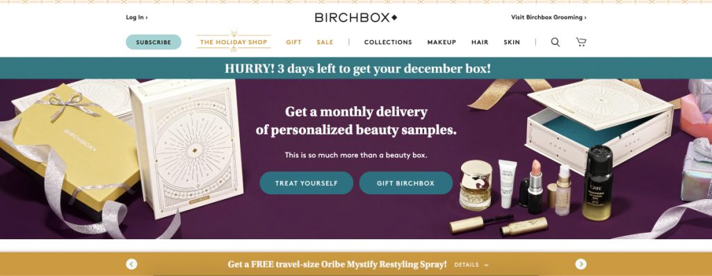 الصفحة الرئيسية Birchbox