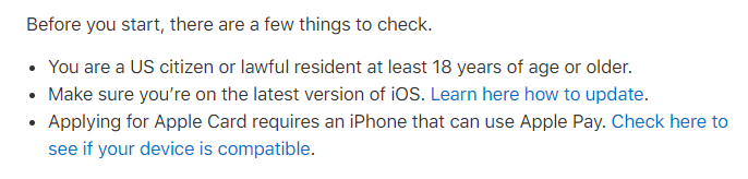 Apple Card ไม่มีค่าธรรมเนียมในการสมัคร