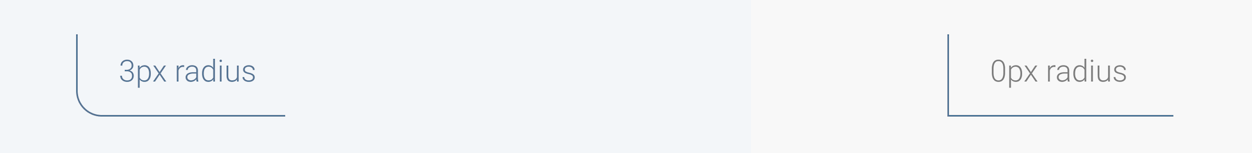 新的 Instapage UI 角半径