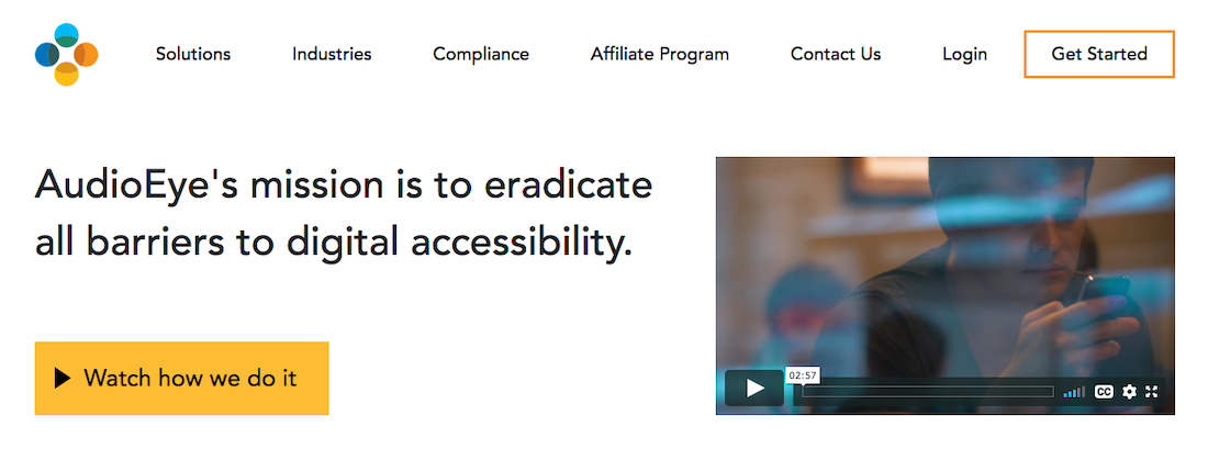 ADA-Konformität AudioEye