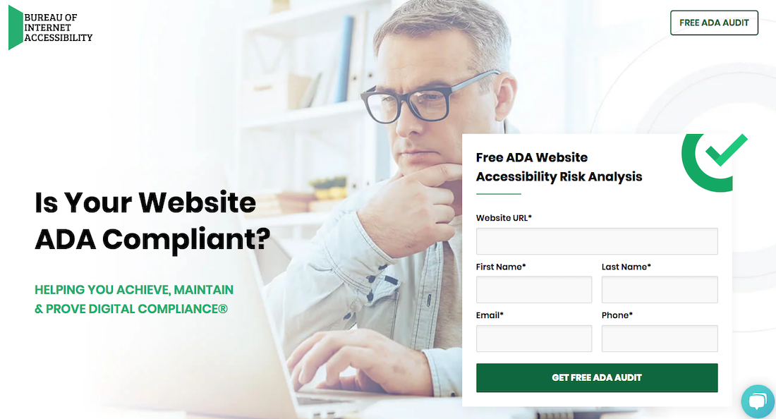 ADA-Konformität BoIA