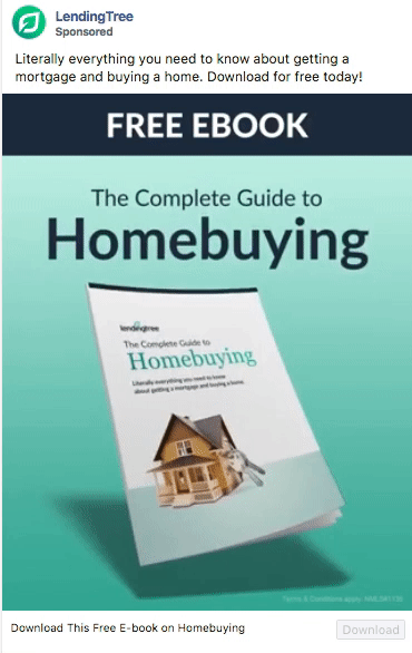 Iklan Facebook LendingTree