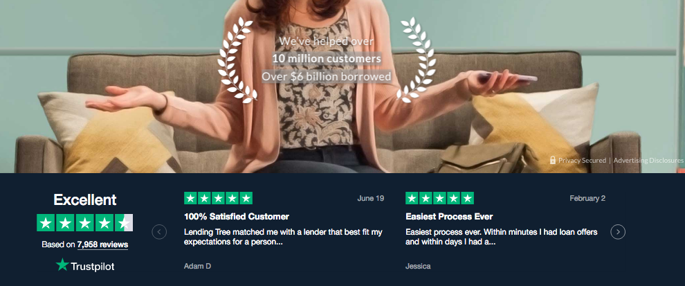 Ulasan pelanggan LendingTree