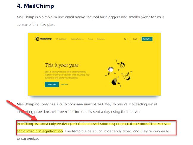 เสียงตัวอย่าง MailChimp ของลูกค้า