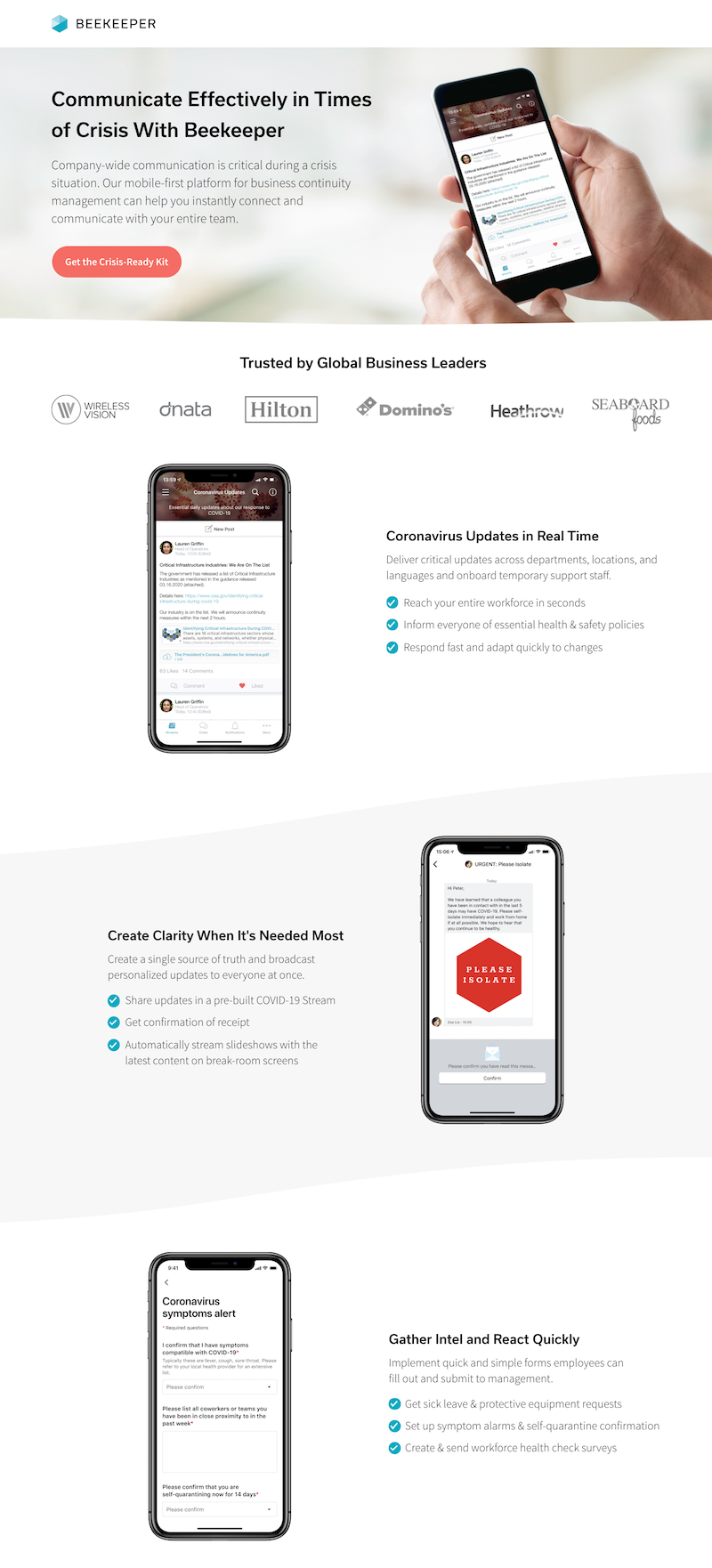 양봉가 위기 대비 키트