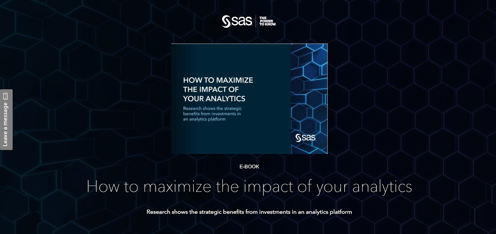 контентная реклама SAS лендинг страницы