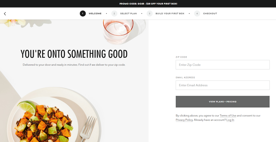 每日收获冰沙页面注册表单