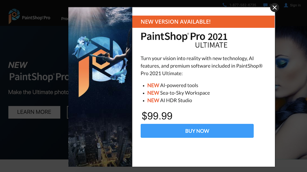 przykład strony ściśnięcia cyfrowej witryny sklepowej