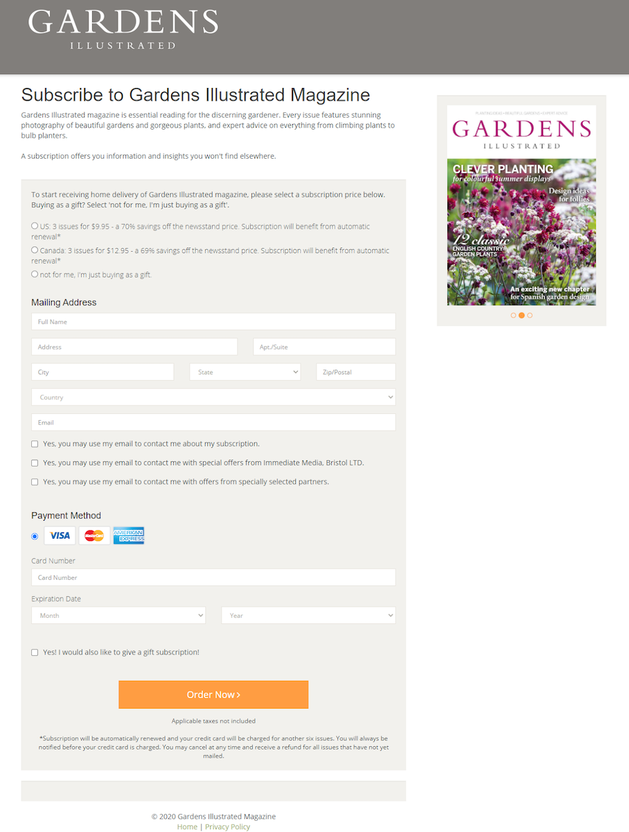 przykład cyfrowej strony sprzedaży w witrynie sklepowej