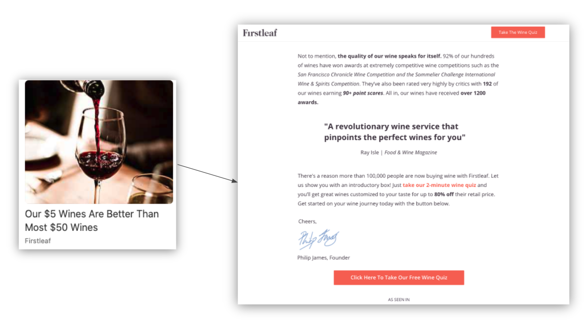 FirstLeaf ถัดไป cta