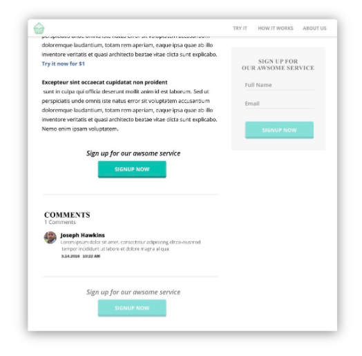 ตัวอย่าง CTA 2