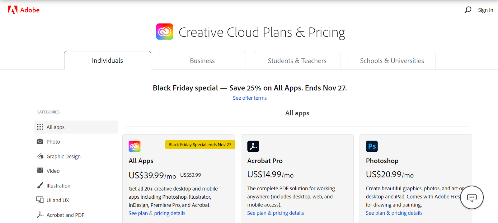 Esempio di scarsità tempo limitato Adobe
