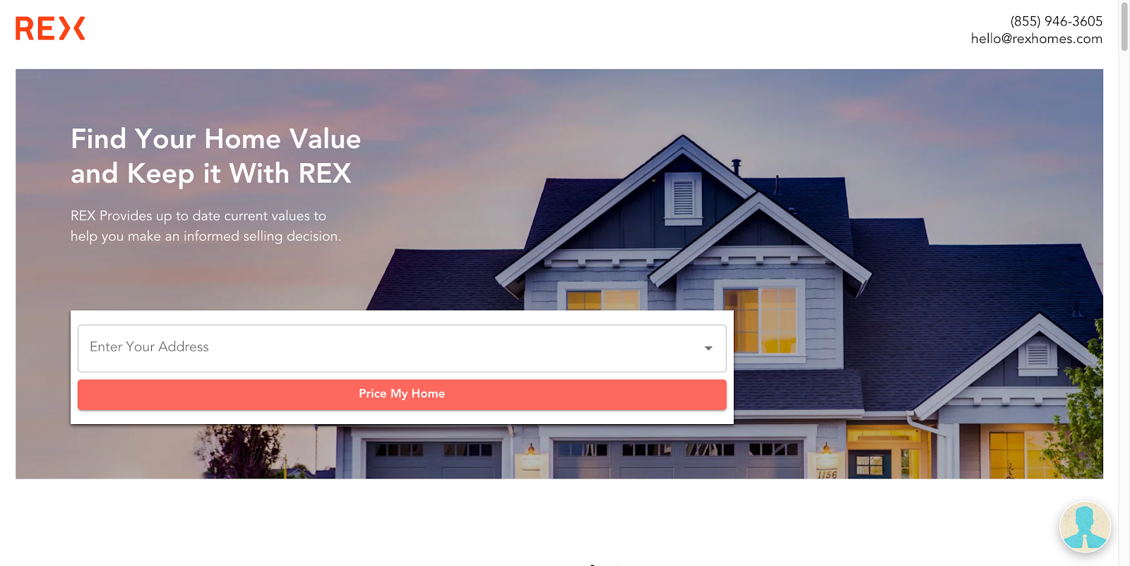 Rex อสังหาริมทรัพย์ครึ่งหน้าบน