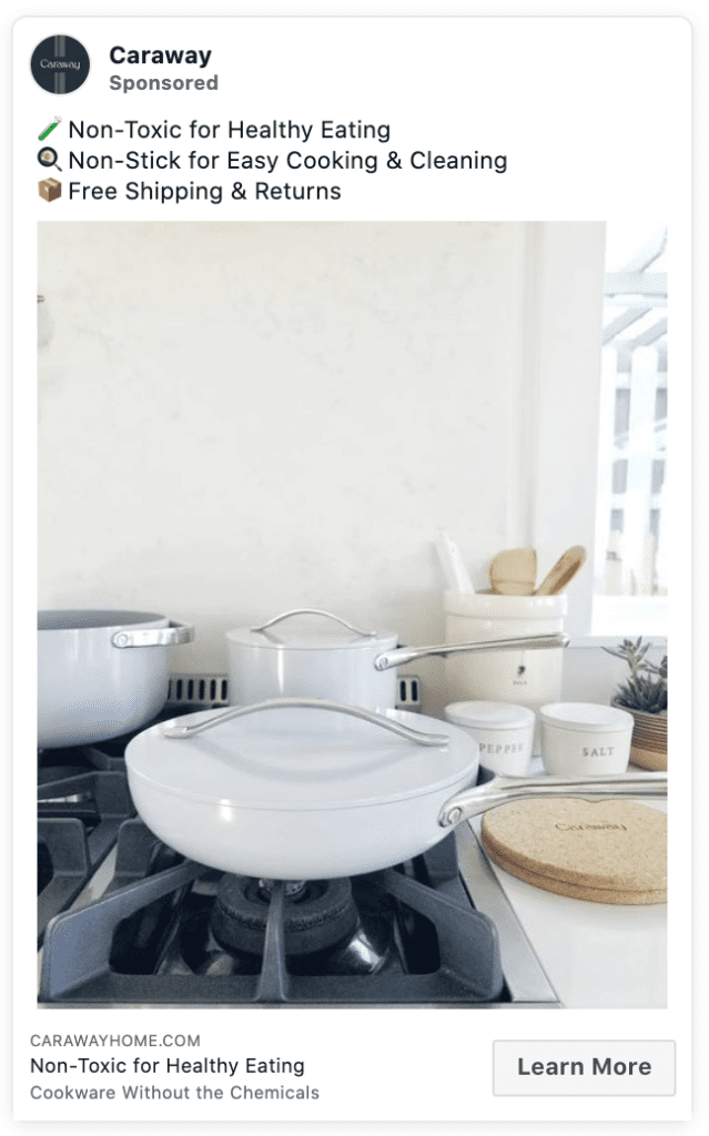 Рекламный контент Caraway