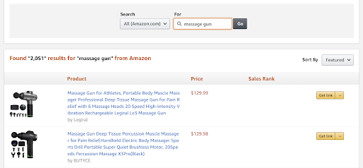 Klicken Sie auf "Link abrufen"