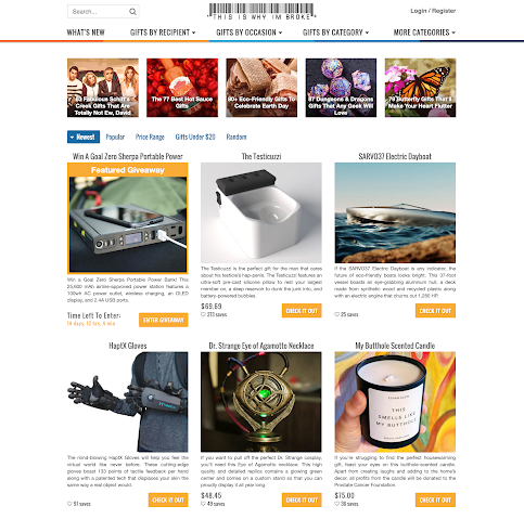 Website des Amazon-Partnerprogramms: Das ist der Grund, warum die Homepage von I'm Broke