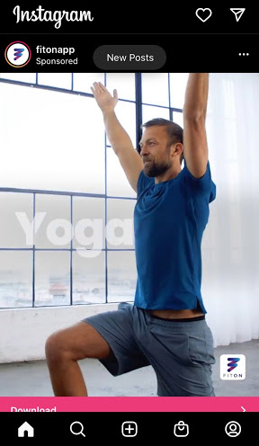 アプリ内ネイティブInstagram広告