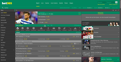 Bet365 apostas desportivas
