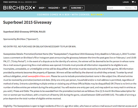 Instagramコンテスト