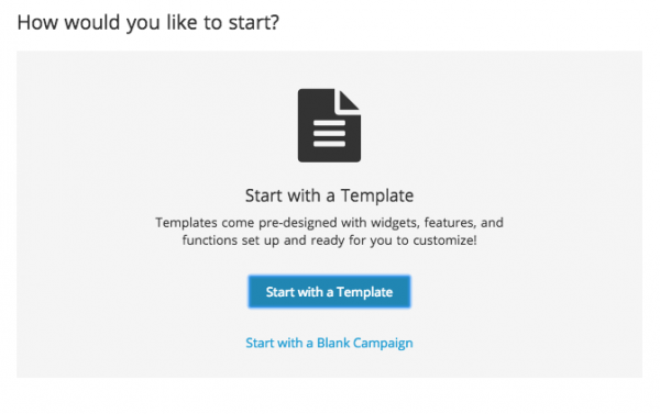 ابدأ بالقالب