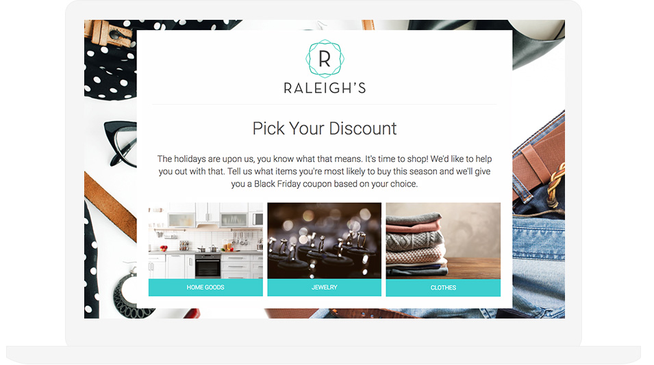 เลือกเทมเพลตส่วนลดของคุณ