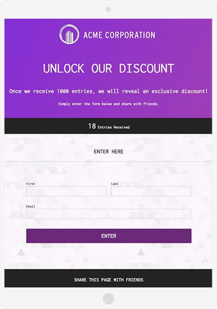 ปลดล็อกเทมเพลตส่วนลด