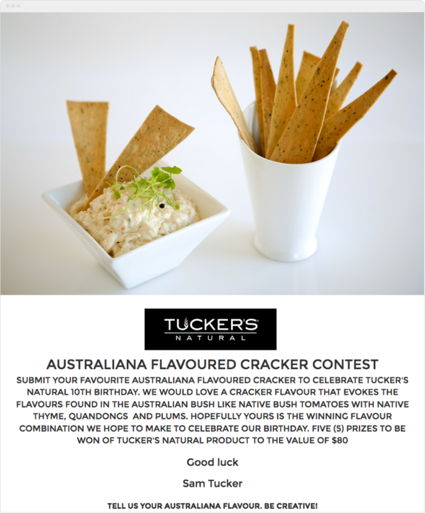 การแข่งขัน Tuckers Favorite Flavour