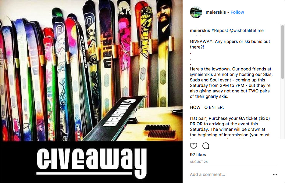 Esempio di sci Meier