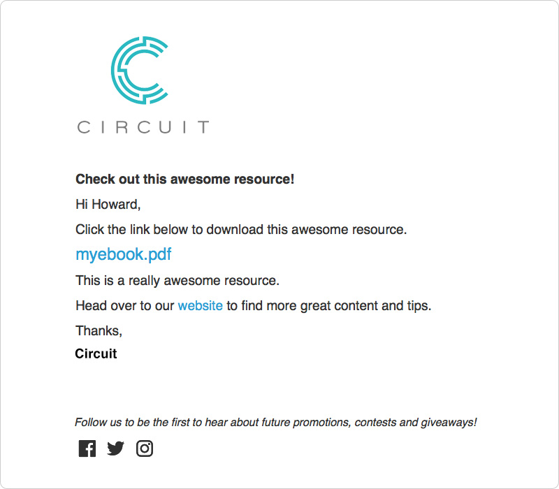 เทมเพลตการดาวน์โหลดเนื้อหาตามกำหนดการ