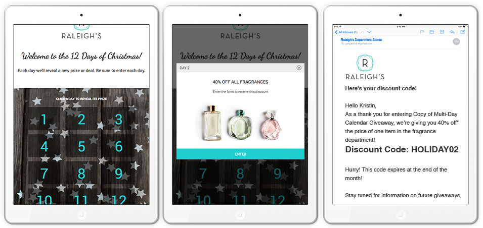 campanie de calendar de sărbători