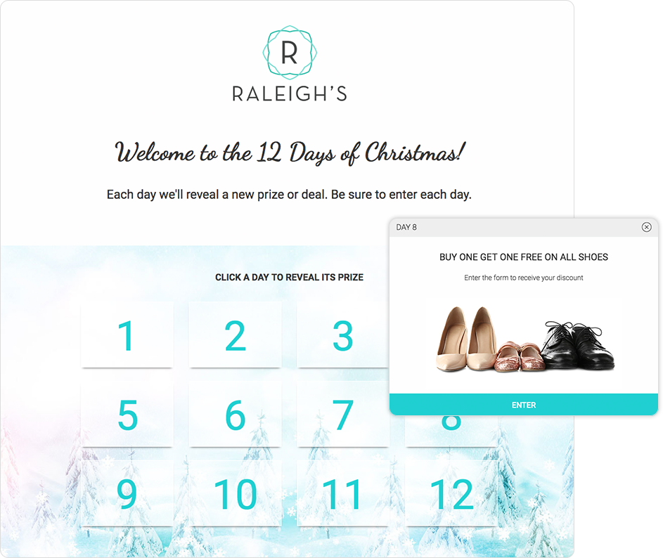 Świąteczny kalendarz adwentowy