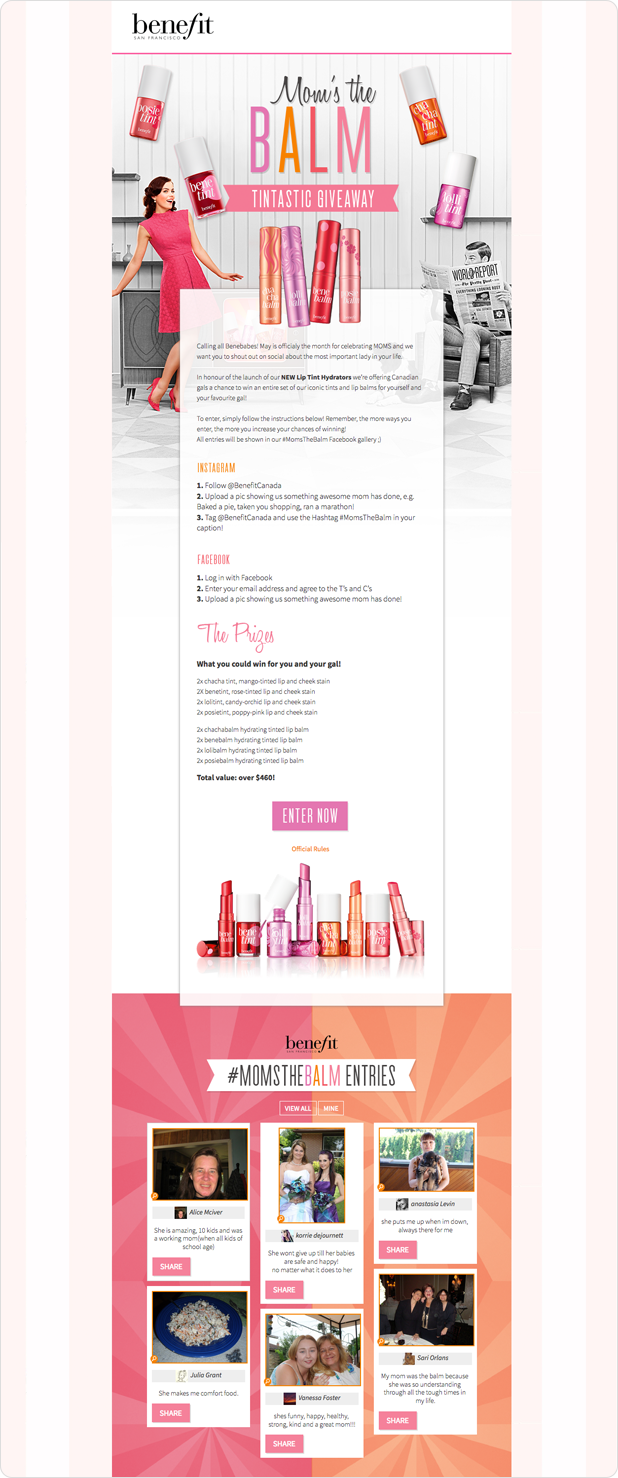 Konkurs „Mama Balsam” Benefit