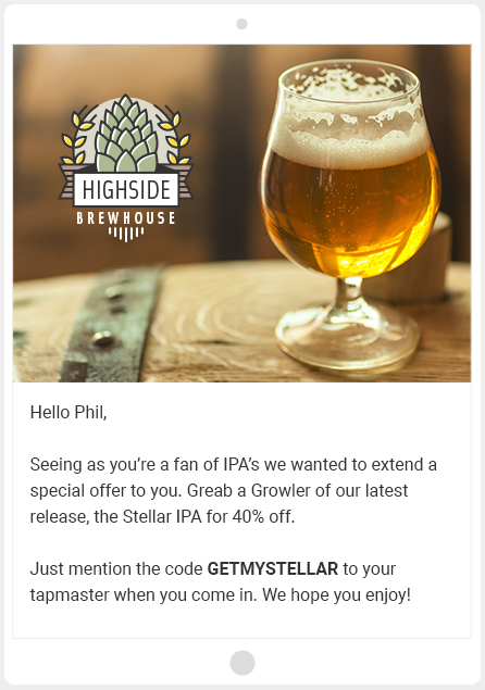 Personalisierte E-Mail