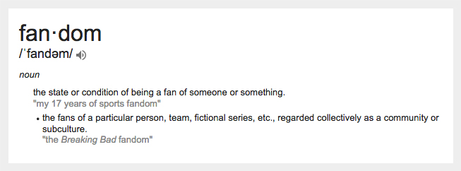 Fandom-Definition