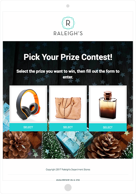 แจกรางวัล "เลือกรางวัลของคุณ"