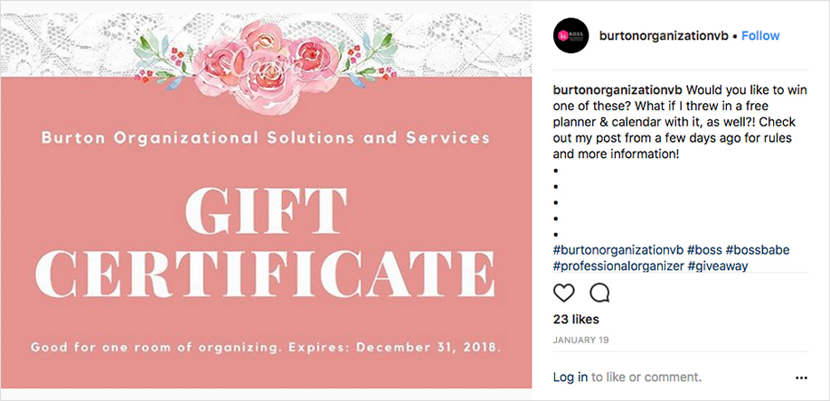 業界または企業固有の賞品を提供すると、エンゲージメントに悪影響を与える可能性があります