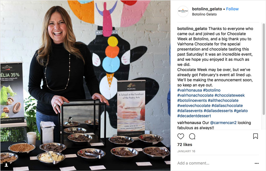 Beispiel für Botolino-Gelato