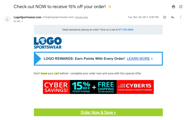 أتمتة استرداد سلة التسوق المهجورة لأفكار ترويج التجارة الإلكترونية