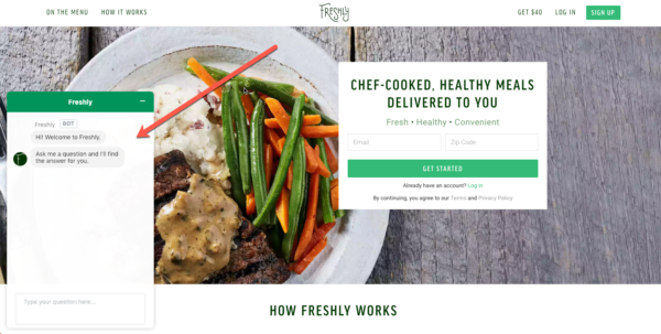 مشاركة الدردشة الحية لأفكار ترويج التجارة الإلكترونية