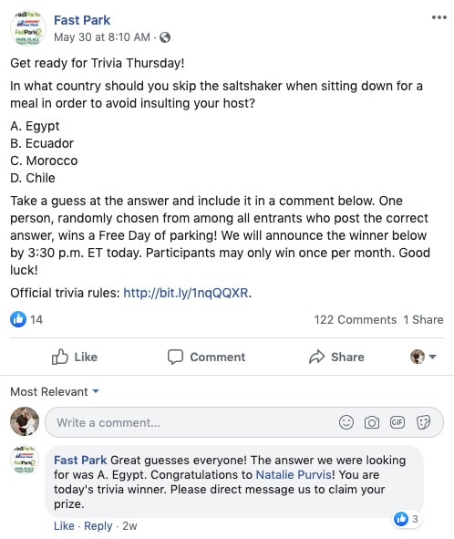 فاست بارك فيسبوك