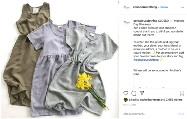 Mädchen Kinderkleidung für Muttertag Instagram Wettbewerbe